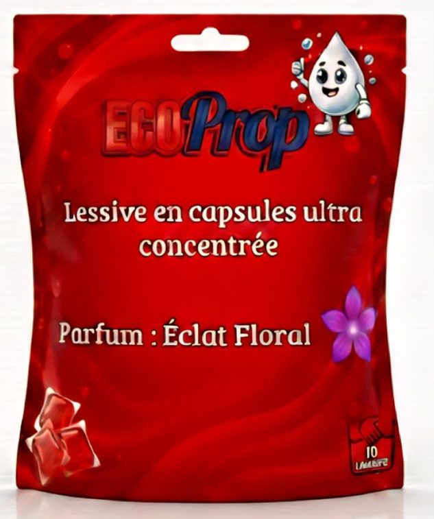 Lessive capsules ultra concentrée — Éclat Floral