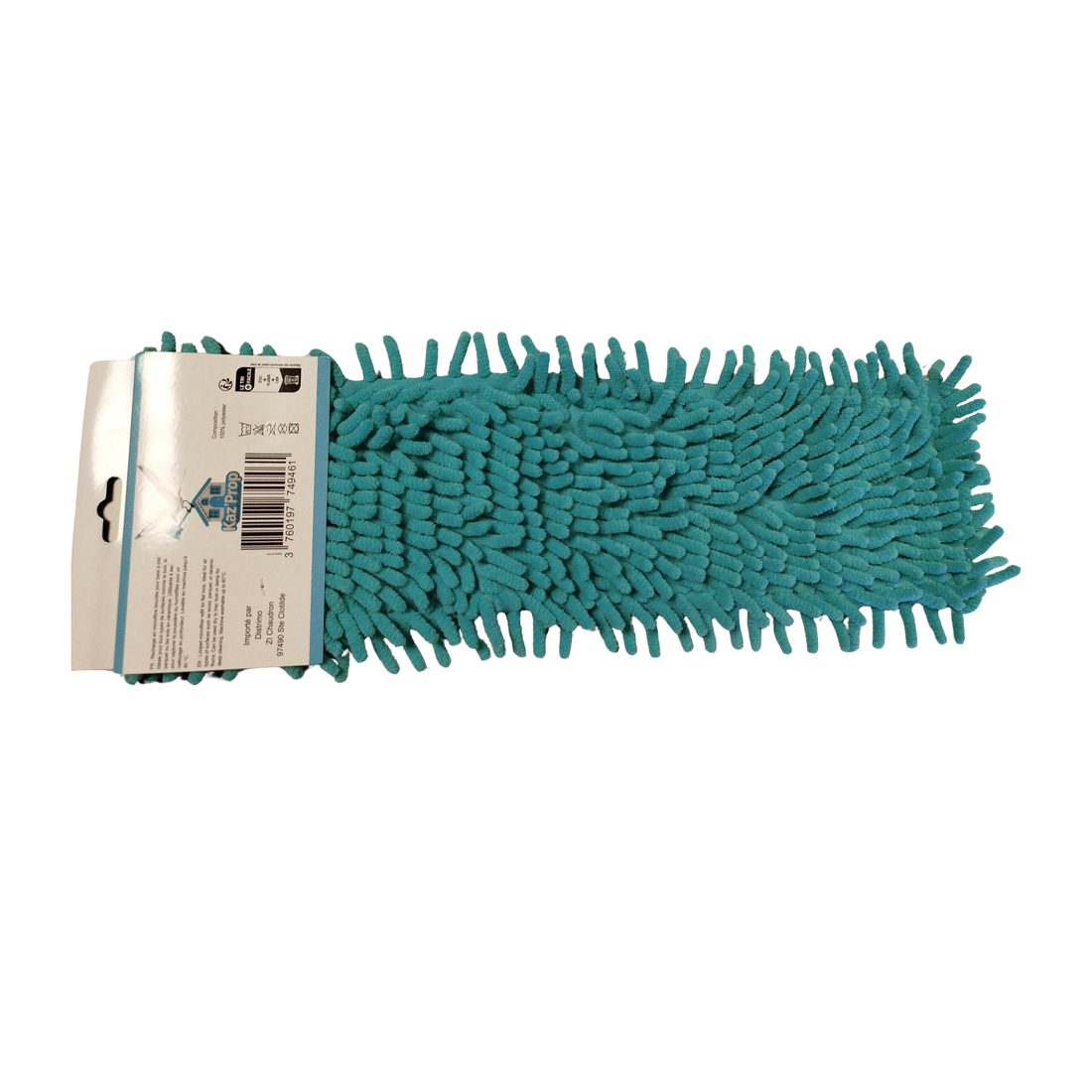 Recharge microfibre bouclée pour balai à plat